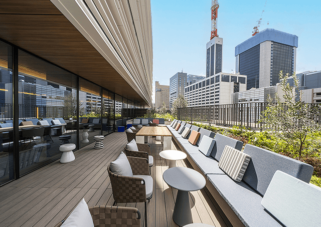 露台休息室/午餐