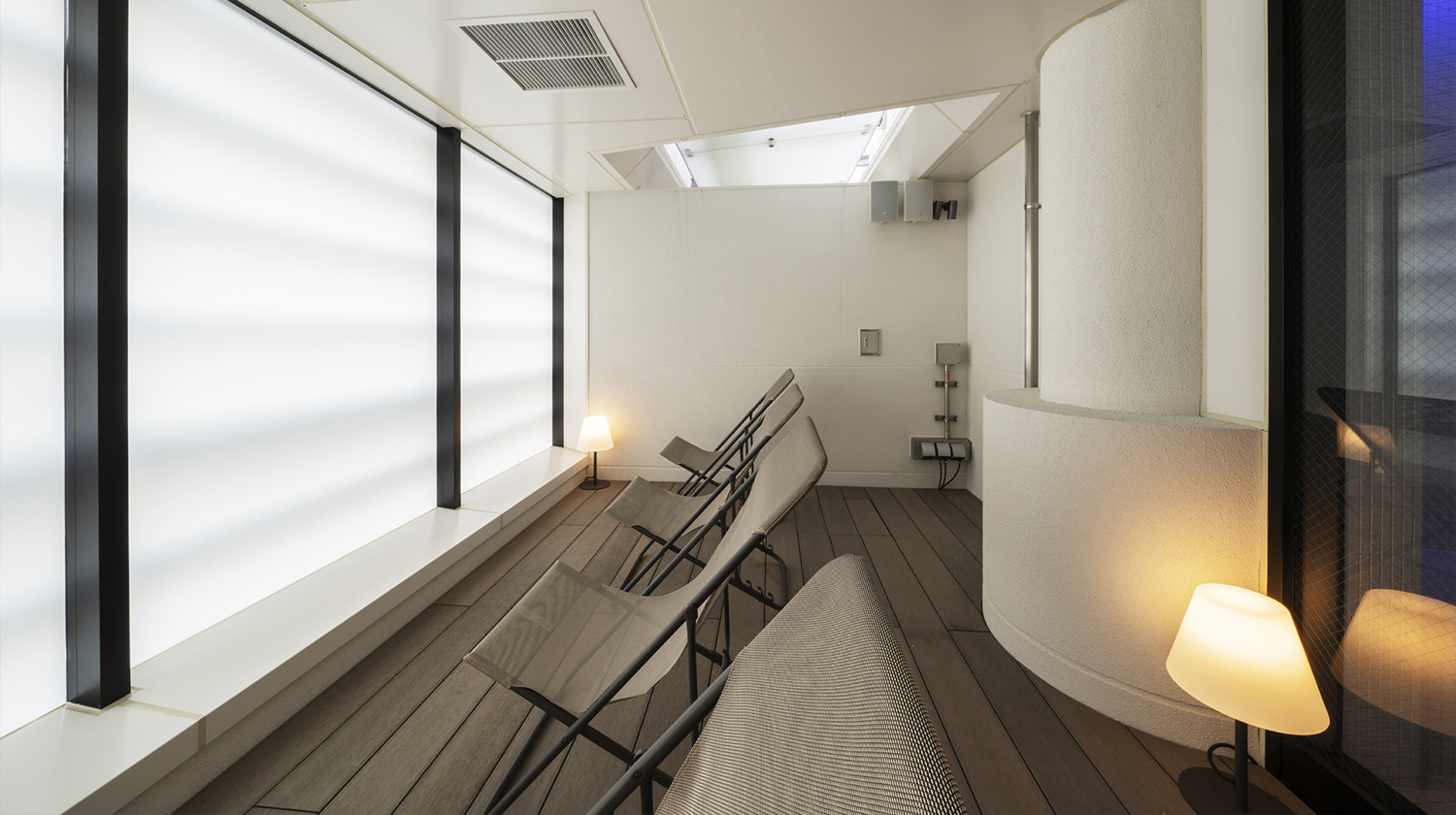 室外空气浴空间