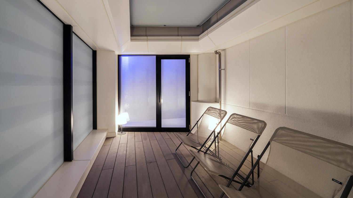 室外空气浴空间