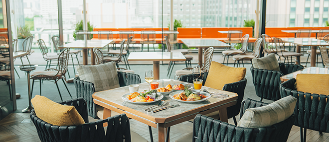 本大厦10F屋顶餐厅