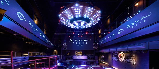 Zouk Tokyo B2层、B3层