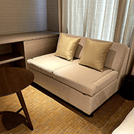 【最多入住3人】双床（床宽120cm×2张＋沙发床）