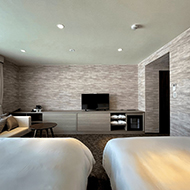 【最多入住4人】双床（床宽140cm×2张）