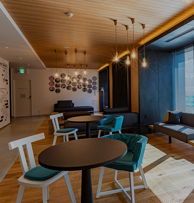 为住宿增添色彩的充实的馆内设施