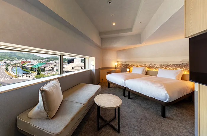 [运河景]豪华双床