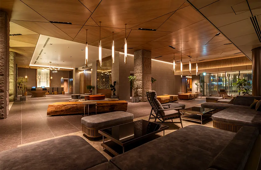 前台大厅休息室