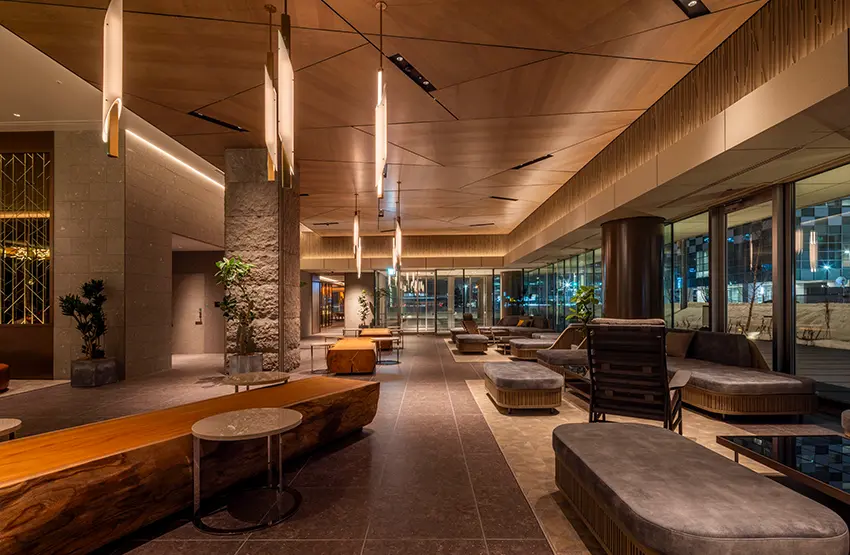 前台大厅休息室