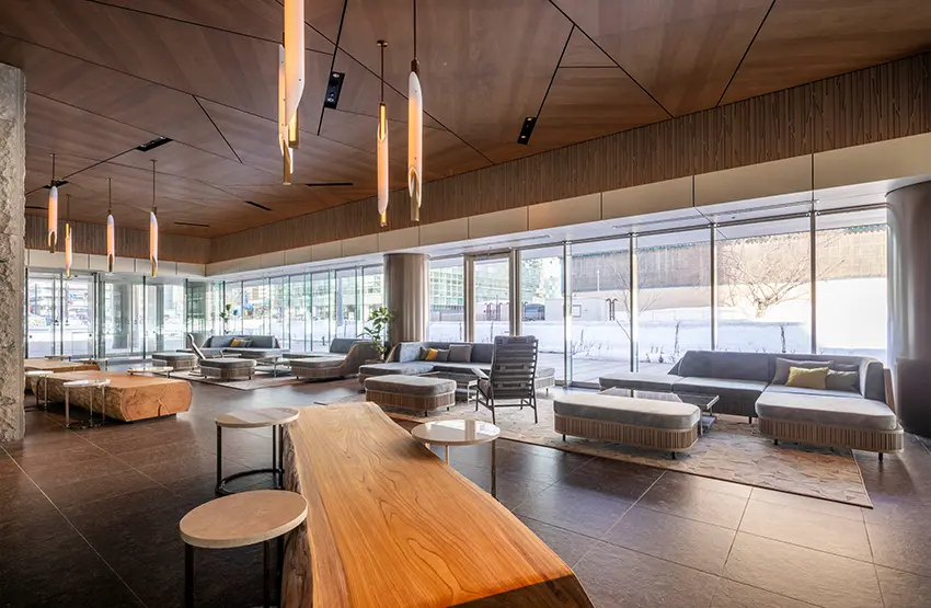 前台大厅休息室