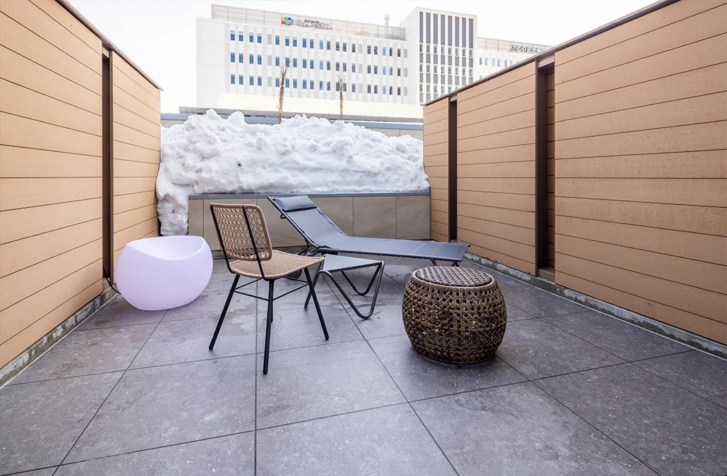 露台双层床双床