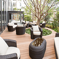 1F现场咖啡G/露台席位