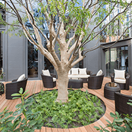 1F现场咖啡G/露台席位