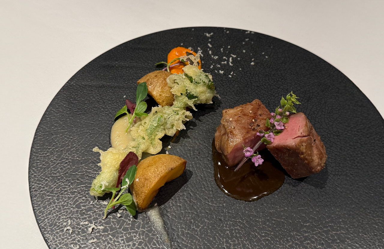 充分利用北海道产食材的日式法式套餐